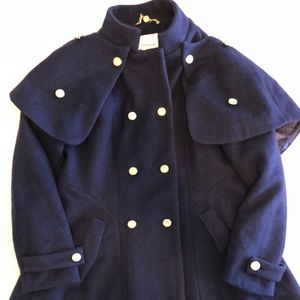 SOLD!!!!BEBE winter blue jacket size Large